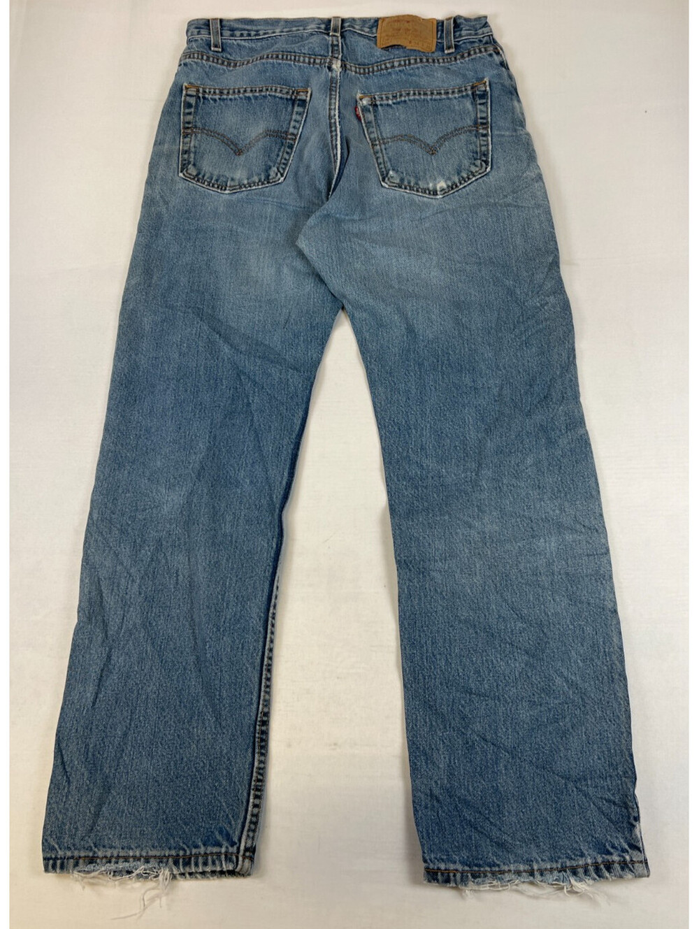 Vintage Levi's 505 Made in USA Men Size 34x30 Regular Fit Blue Denim Jeans - Picture 2 of 12
